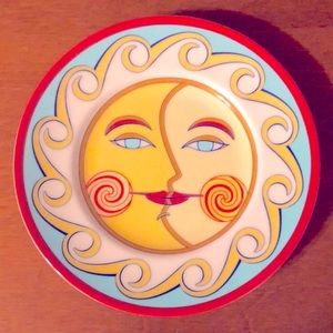 Tiffany & Co. Celestial Child’s Plate - Cheerful Sun reminds of Spring Summer